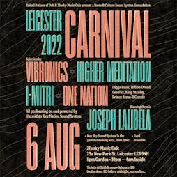 Leicester Carnival Dance Tickets | 2Funky Music Cafe Leicester  | Sat 6th August 2022 Lineup