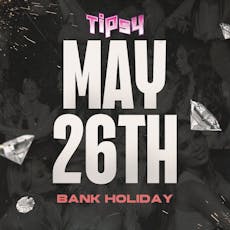 Tipsy Bank Holiday Sunday | 26th May at Coco Boho