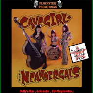 CaveGirl + The Neandergals Plus The Johnny Crabb Trio at Duffy's Bar 18 Pocklington Walk Leicester