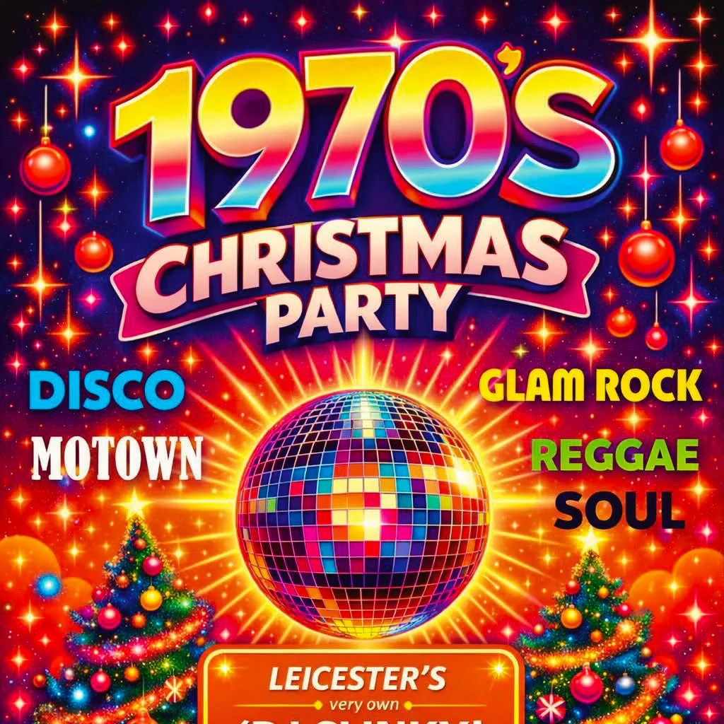 1970's Christmas Party at Nottingham Oddfellows Club Leicester LE1 1WB