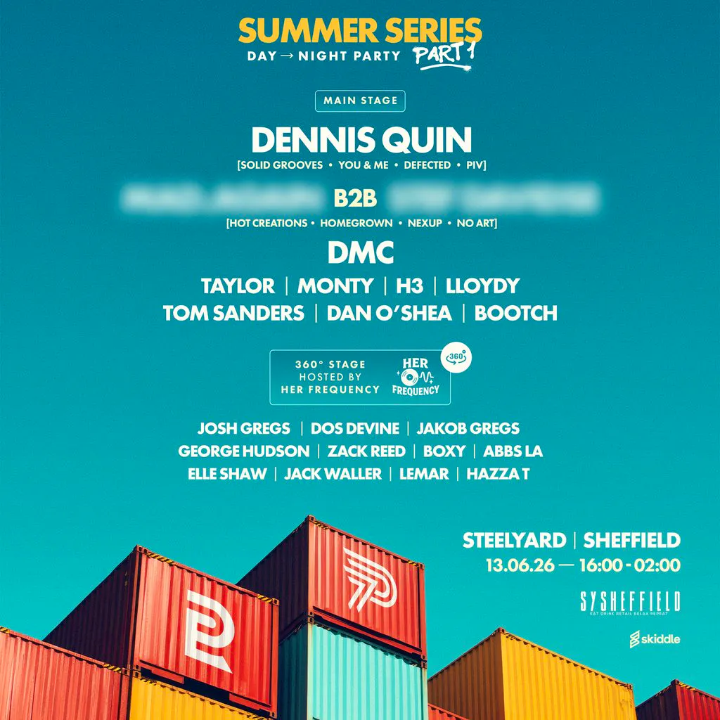 Project Seven & Resolute | Summer Series w/ Dennis Quin + more at SYSheffield (Steel Yard)