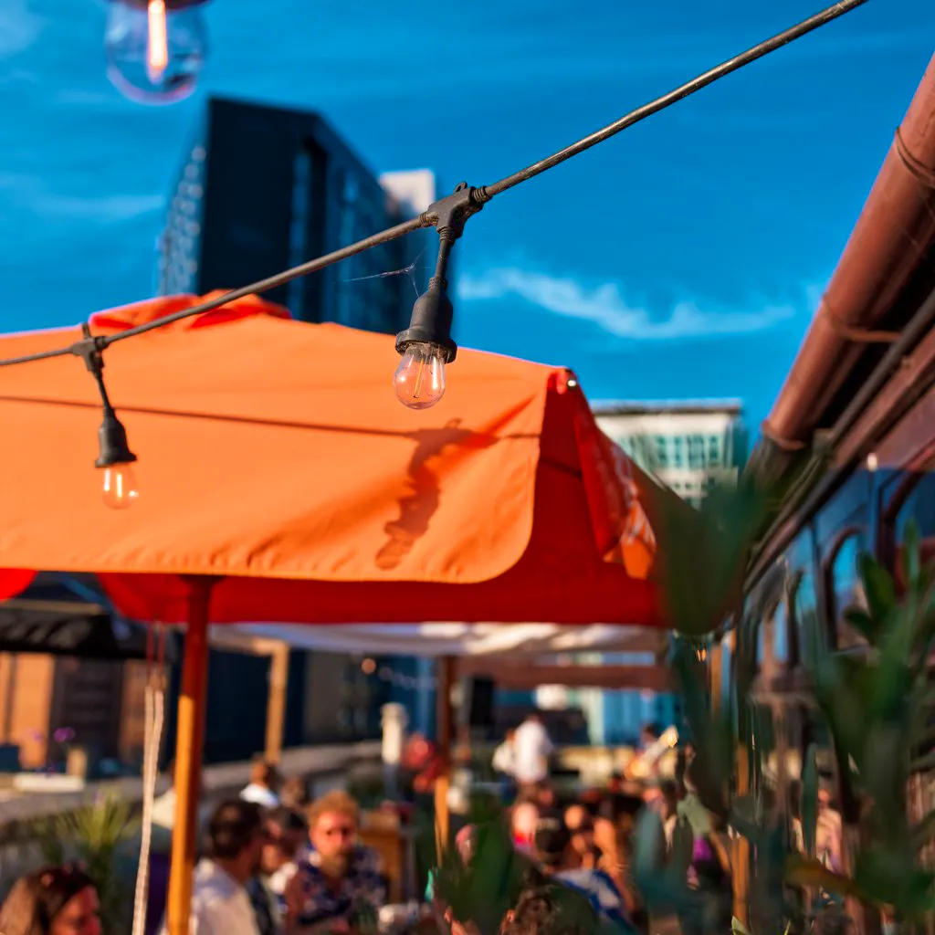 Drinks with a View. BAR OPEN! at Jacobs Roof Garden