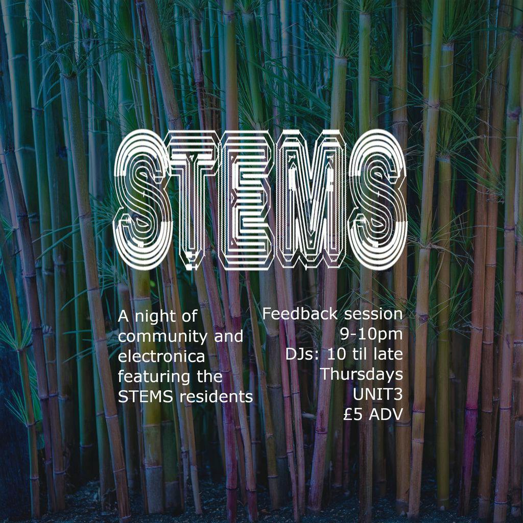 Stems at Unit 3 - Music feedback session and party at Unit3