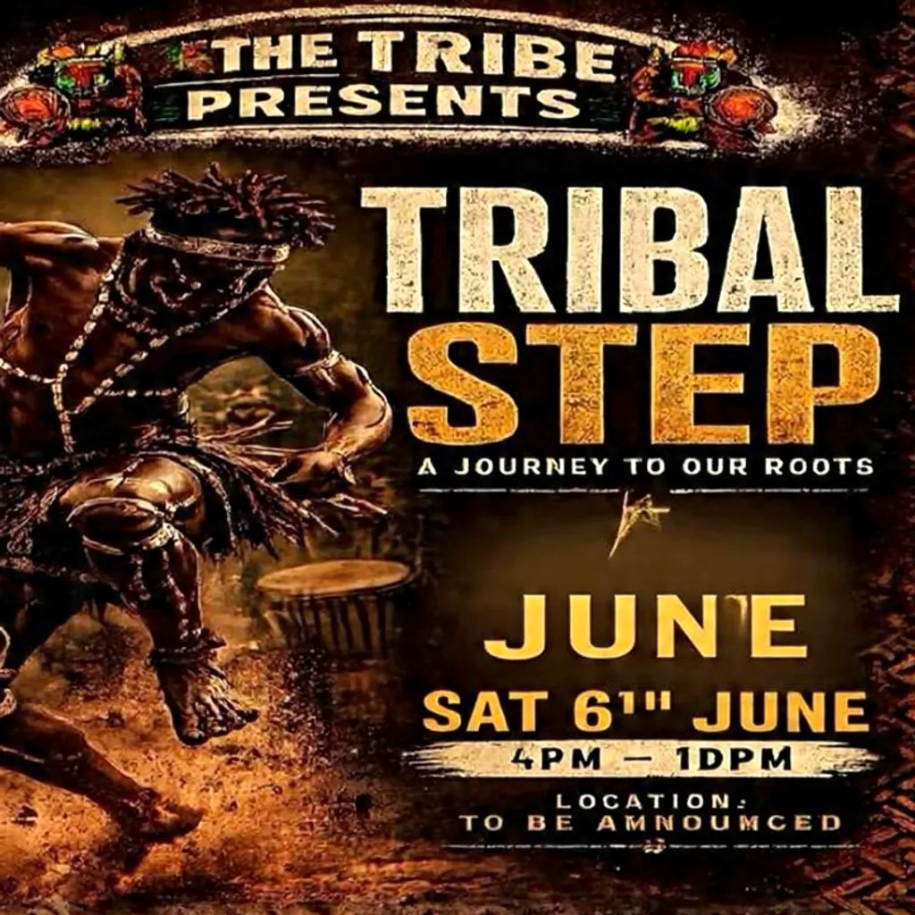 Tribal step at Gango Lounge