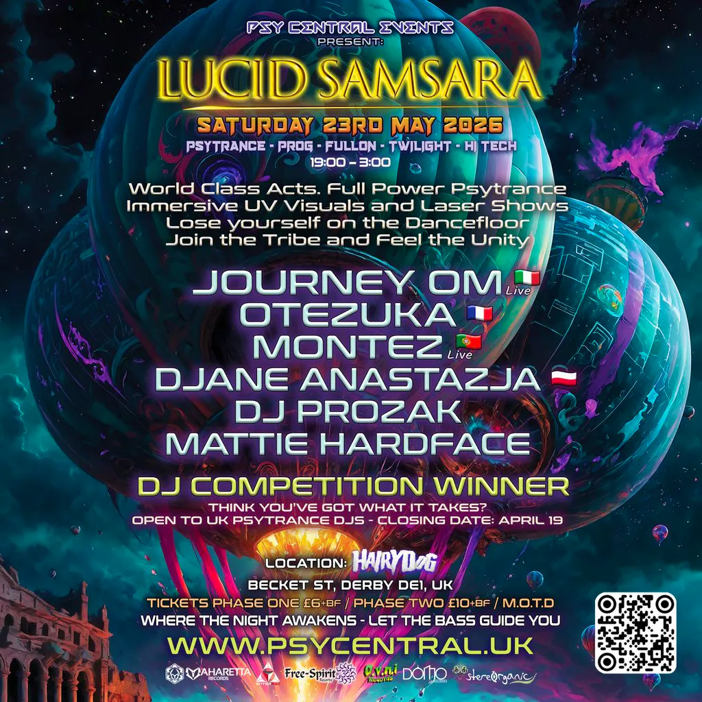 PsyCentral Present: Lucid Samsara at The Hairy Dog