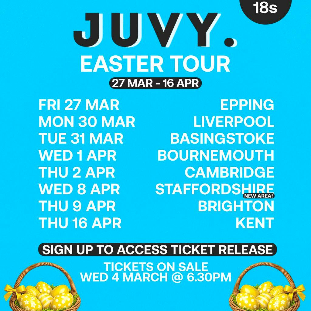 JUVY Under 18s - Easter Tour - Thursday 16th April - KENT at BALLIN' Maidstone