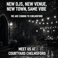 Backroom arrive in Essex, Chelmsford at The Courtyard Chelmsford