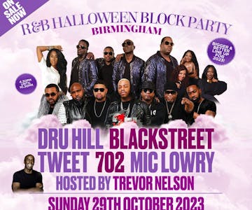 R&B Block Party BIRMINGHAM Halloween 2023 Dru Hill & BLACKstreet
