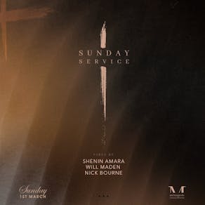 Sunday Service. Verse I @ Menegerie, MCR