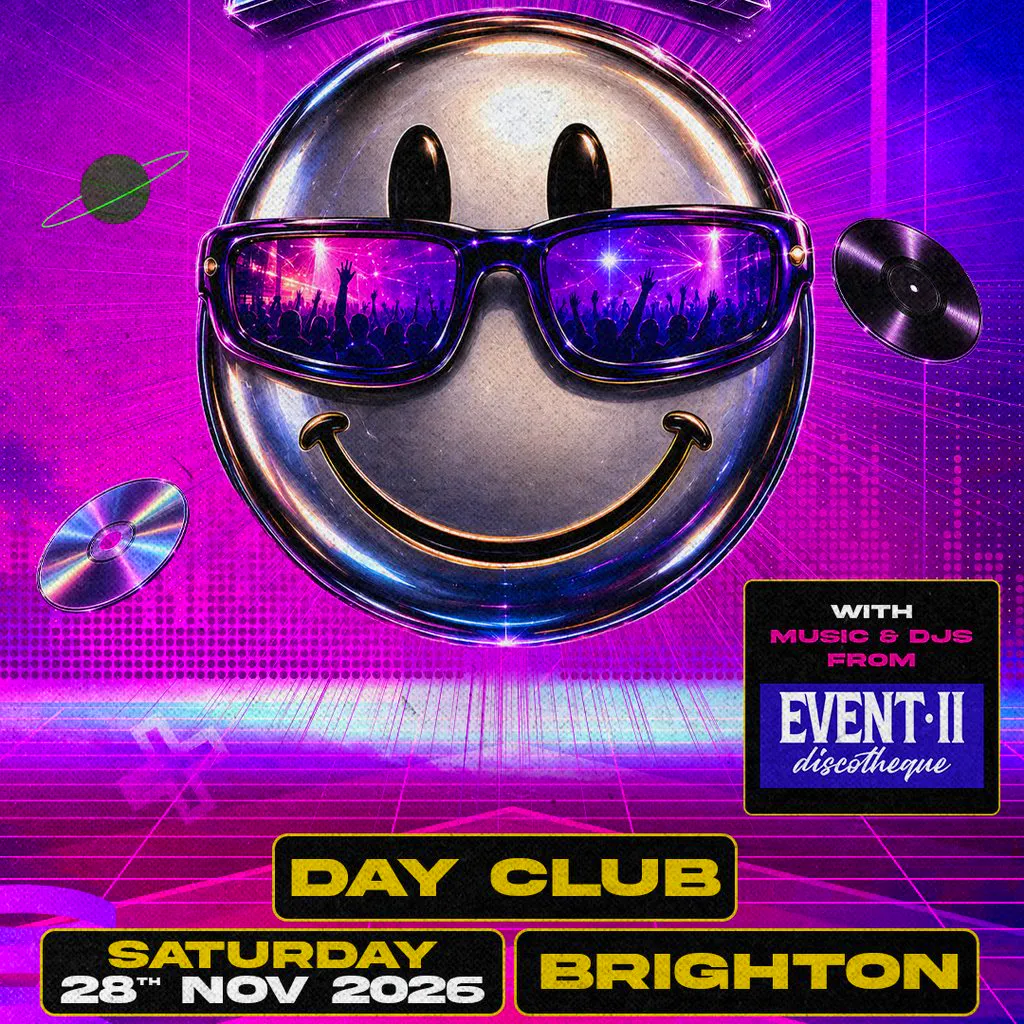 The Event 2 Brighton Day Club for over 30's at Pryzm Brighton