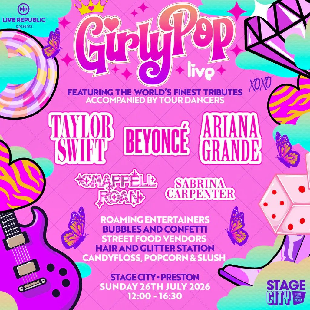 GirlyPop Live | Stage City, Preston at Stage City Preston