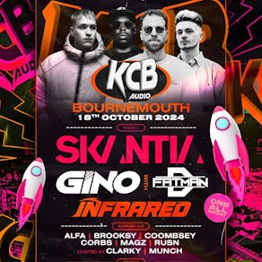 KCB Audio Presents: Skantia, Gino, Fatman D and Infrared