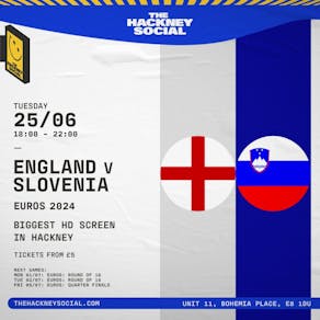 Live Football: England vs Slovenia (EUROS)