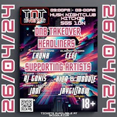 TNTEvents: DnB Takeover at Hush Bar And Nightclub