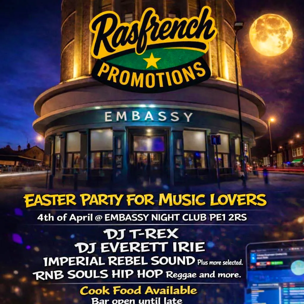 Easter party for music lovers at Embassy  Flares  Red Room