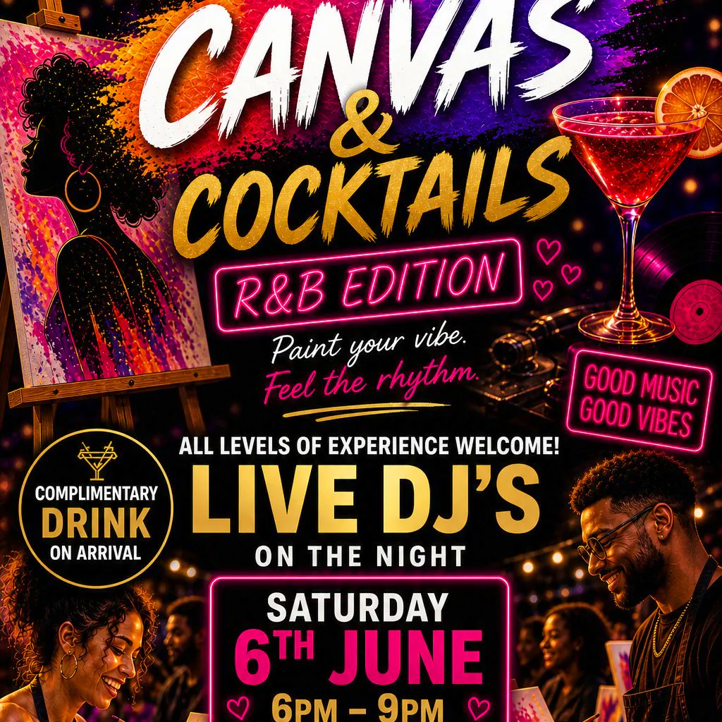 Canvas & Cocktails RnB Edition at Grounded Fishponds