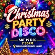 Christmas Disco Party at Banqueting Suite At The Council House, Birmingham