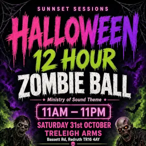 Sunnset Sessions Halloween Zombie Ball