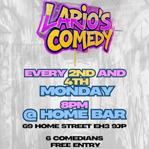 Larios Comedy at Home Pub