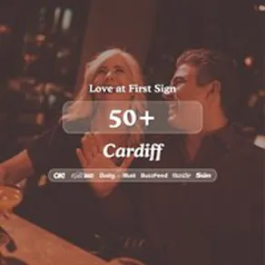 50+ Singles Night at Bootlegger Cardiff|Love at First Sign