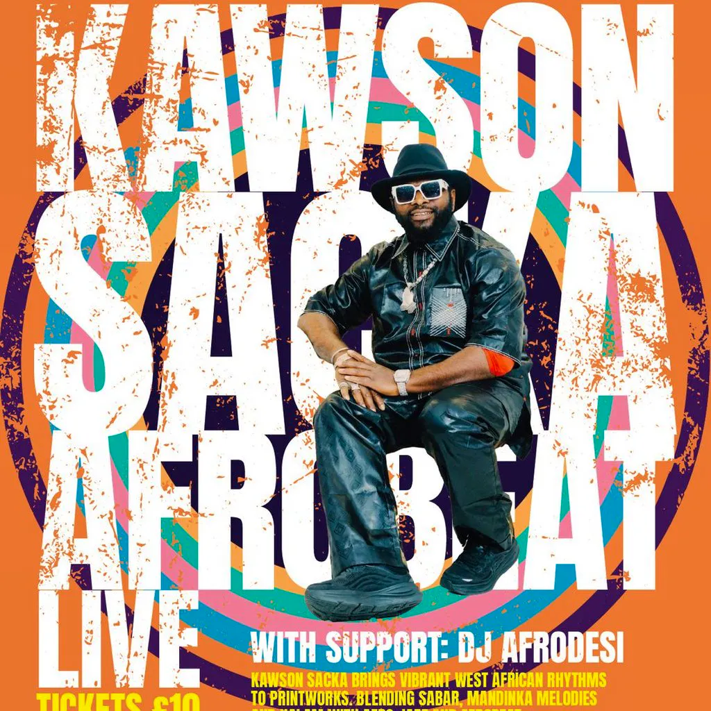 Kawson Sacka Afrobeat Live at The Printworks Hastings