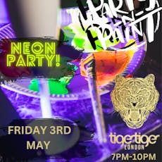 Party 'N' Paint's Neon Party @Tiger Tiger at Tiger Tiger London