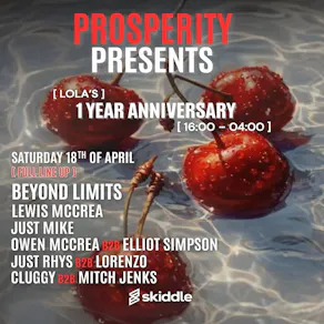 Prosperity Presents 1 Year Anniversary