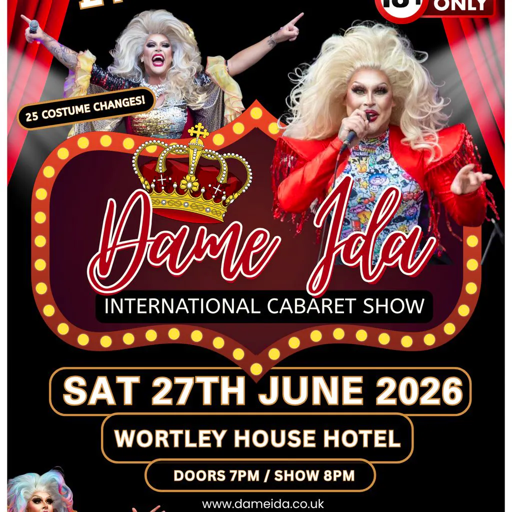 Dame Ida International Cabaret Show at The Wortley House Hotel
