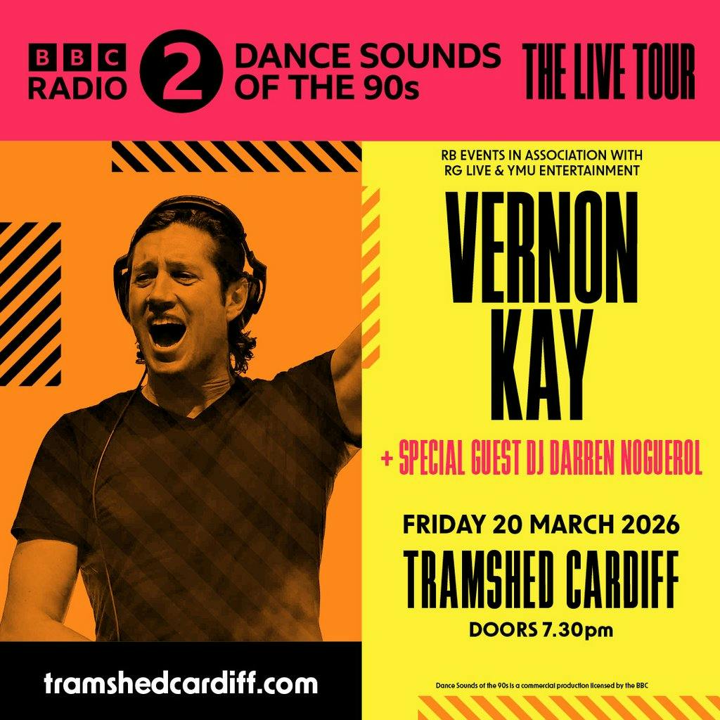 Tickets: BBC Radio Dance Sounds Of The 90s With Vernon Kay
