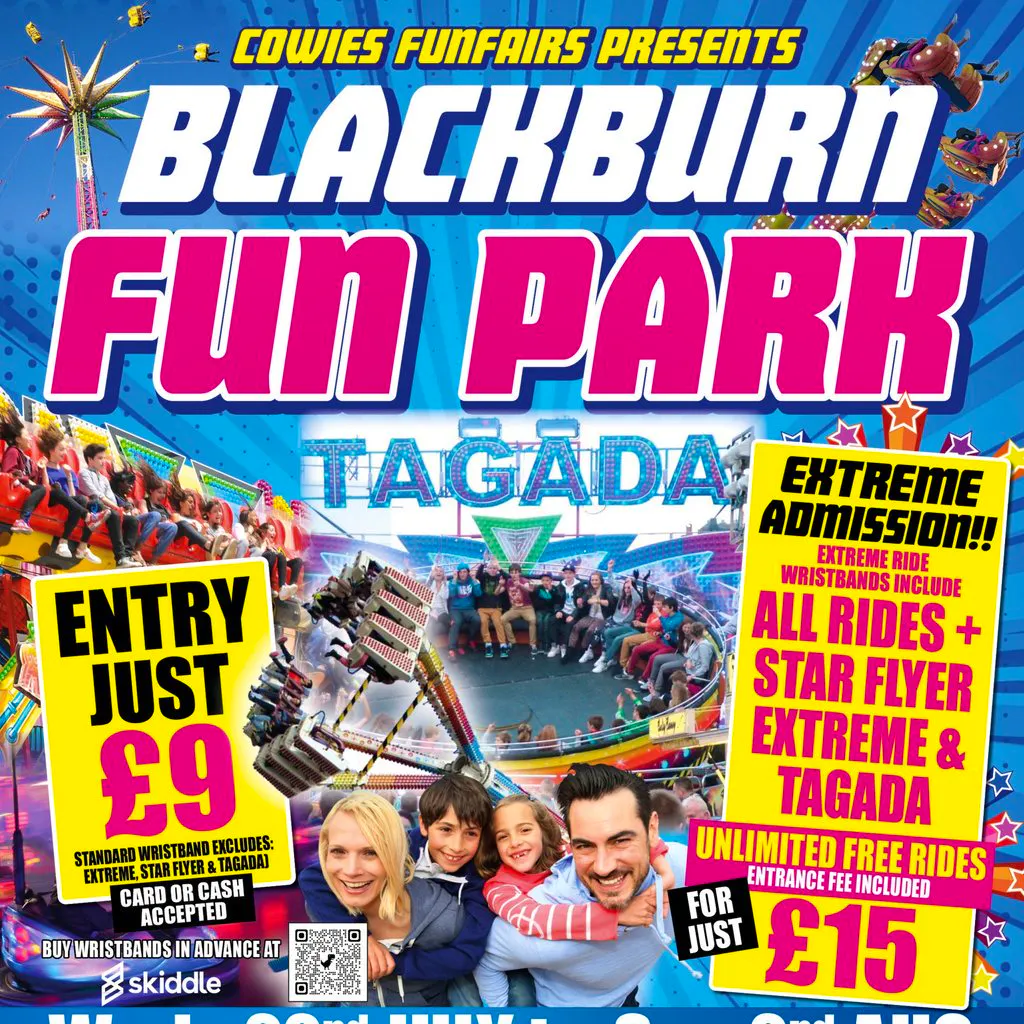 Cowie's Funfair's Presents Blackburn Fun Park at Witton Country Park