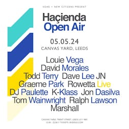 FAC51 The Hacienda Open Air Tickets | Canvas Yard Leeds  | Sun 5th May 2024 Lineup