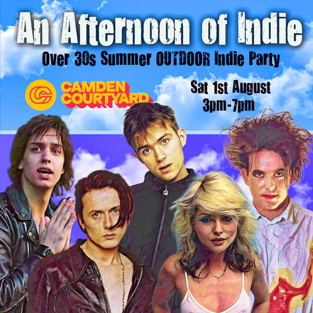 CAMDEN An Afternoon of Indie: Over 30s Summer Outdoor Party at Camden Courtyard