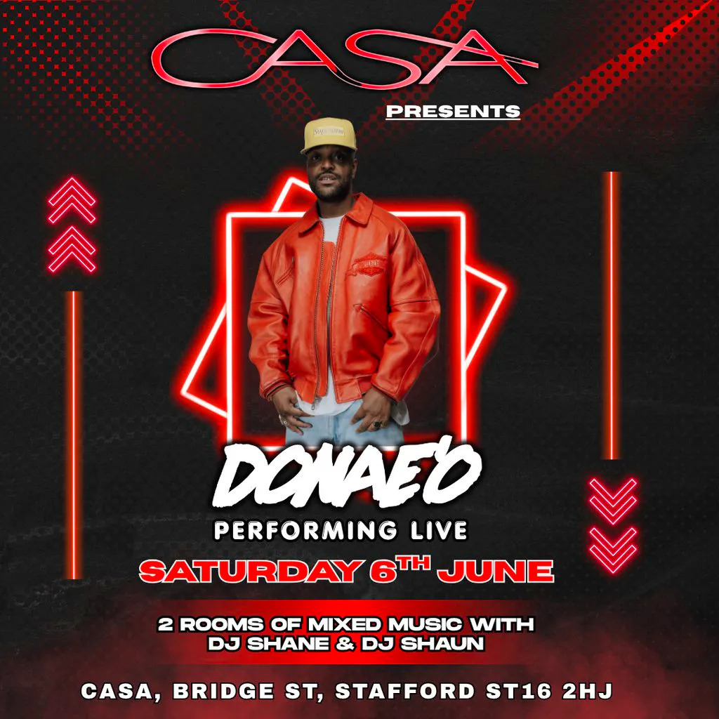 Casa Presents DONAE'O at Casa Stafford