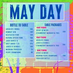 May Day Tables Tickets | Revolucion De Cuba Aberdeen  | Sun 5th May 2024 Lineup