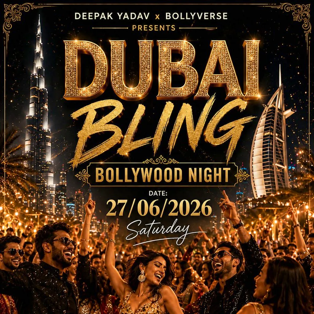 Dubai Bling Bollywood Night at The Corinthian Club Glasgow