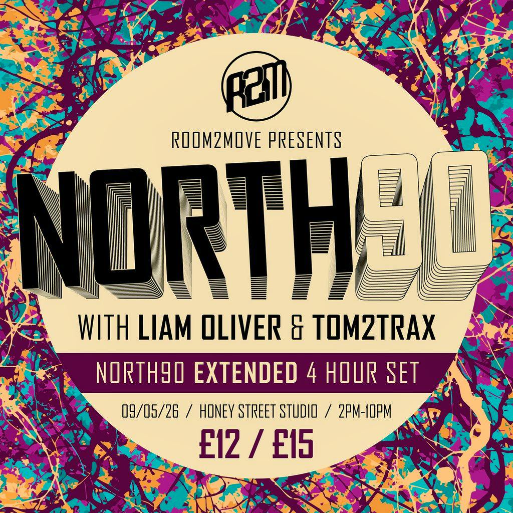 Room2Move presents North 90 [Day Party] at Honey Street Studio