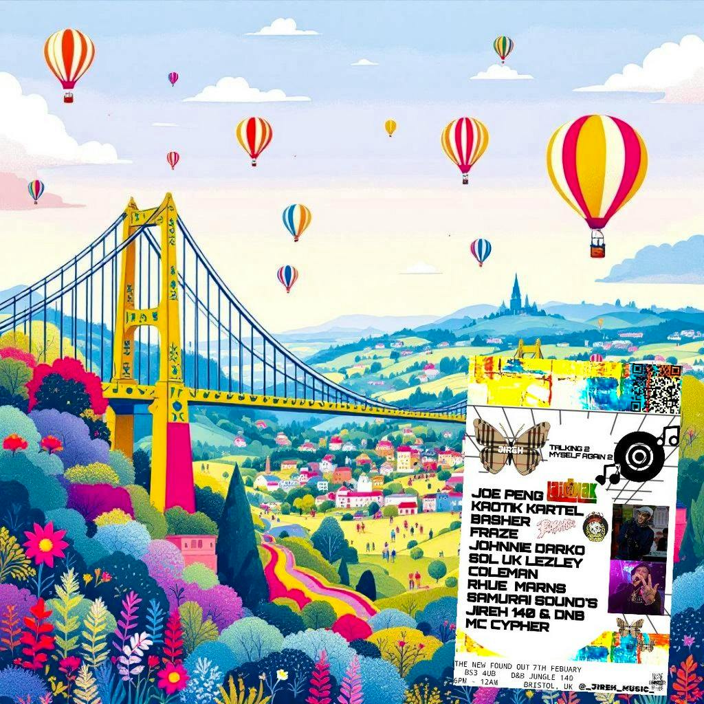 JIREH ; Talking to myself again 2 FT JOE PENG, MC BASHER at Bs3 4UB THE NEW FOUND OUT