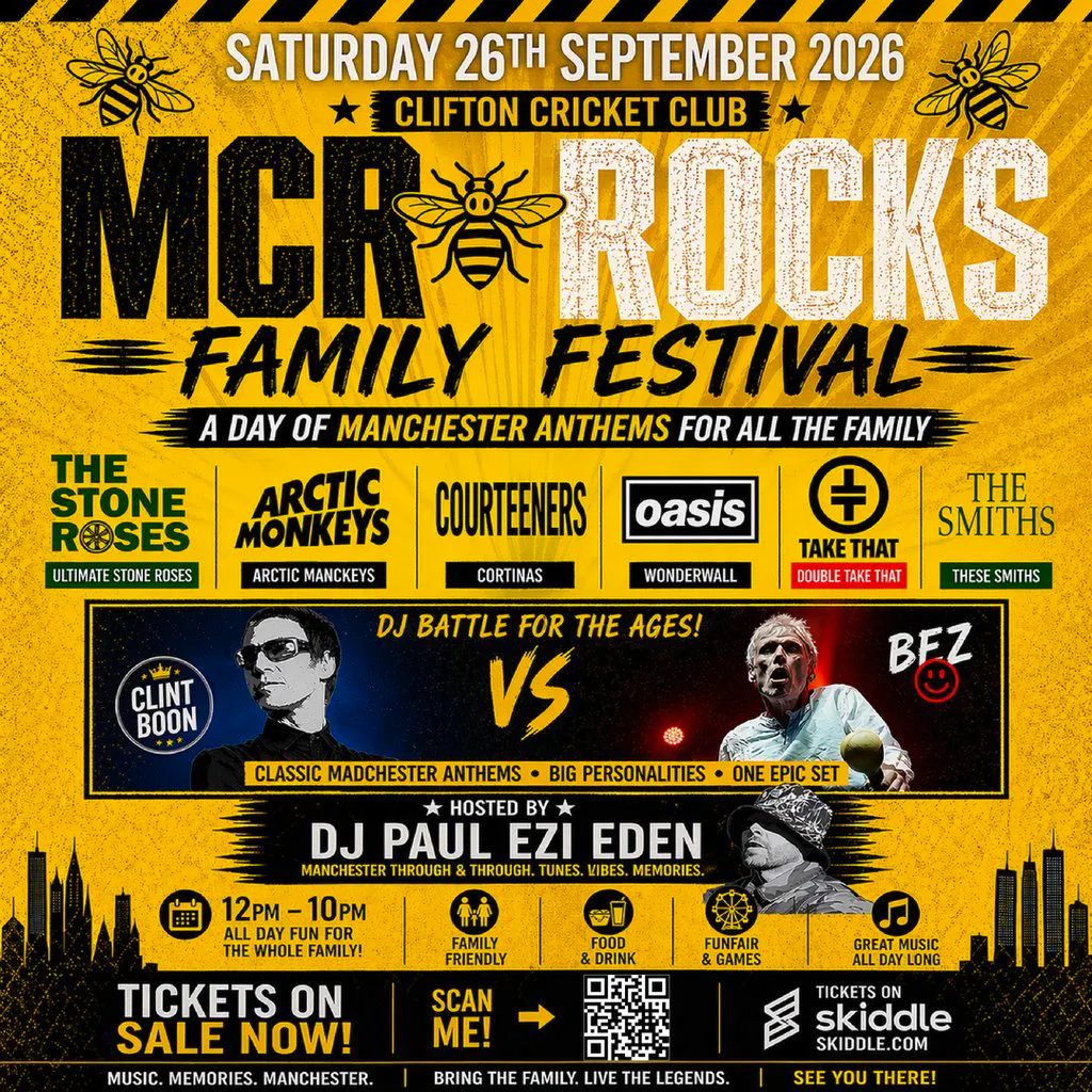 MCR ROCKS Family Festival 2026 at Clifton Cricket Club