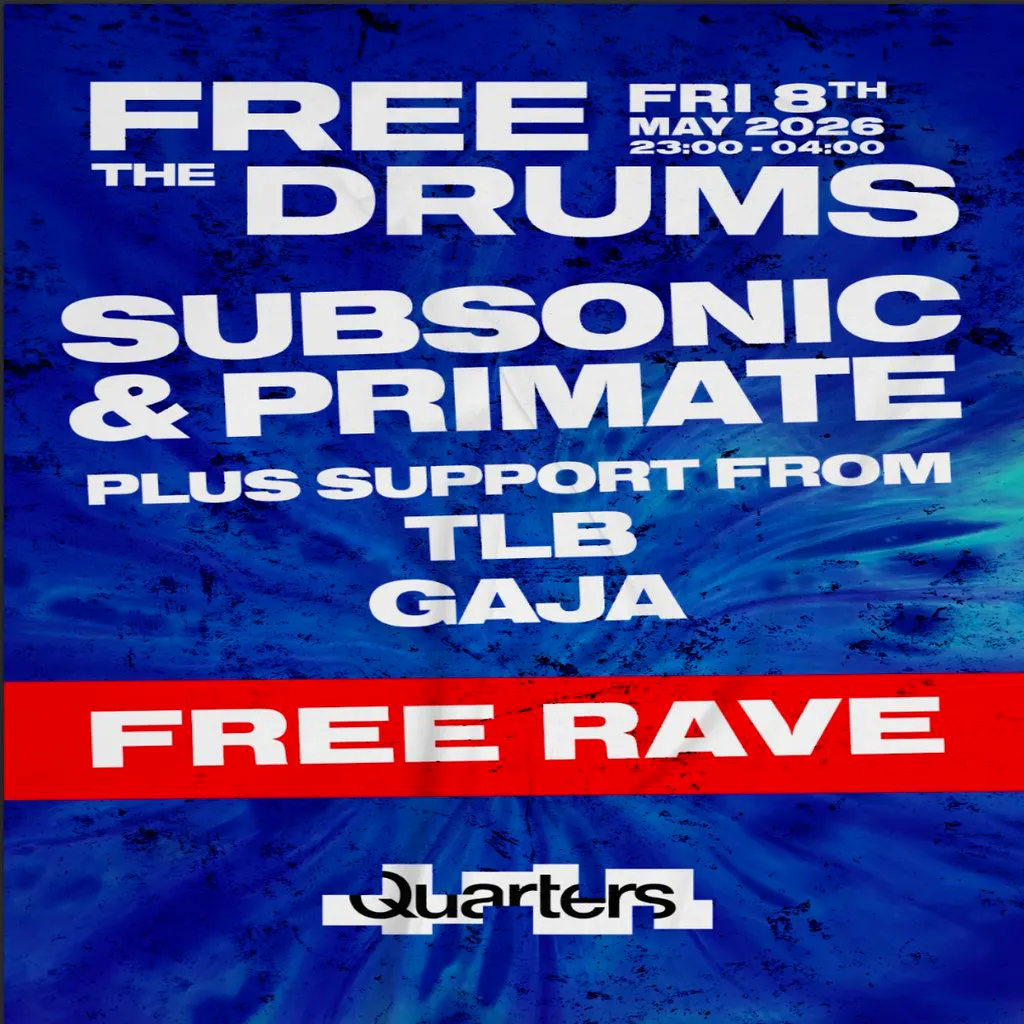 Free The Drums at Quarters Brighton
