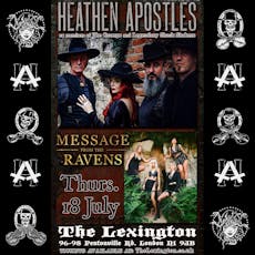Heathen Apostles + Message From The Ravens at The Lexington