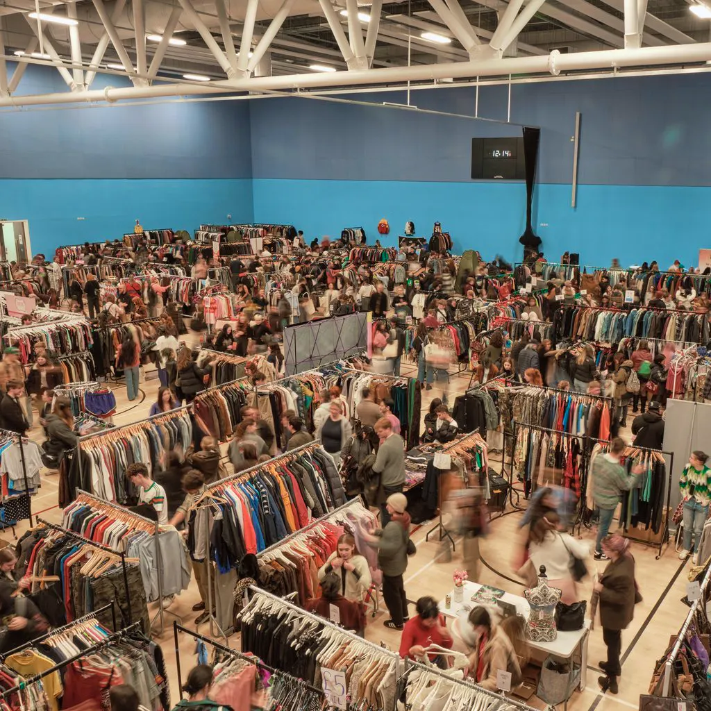 UK's largest thrift market - Manchester at Victoria Baths
