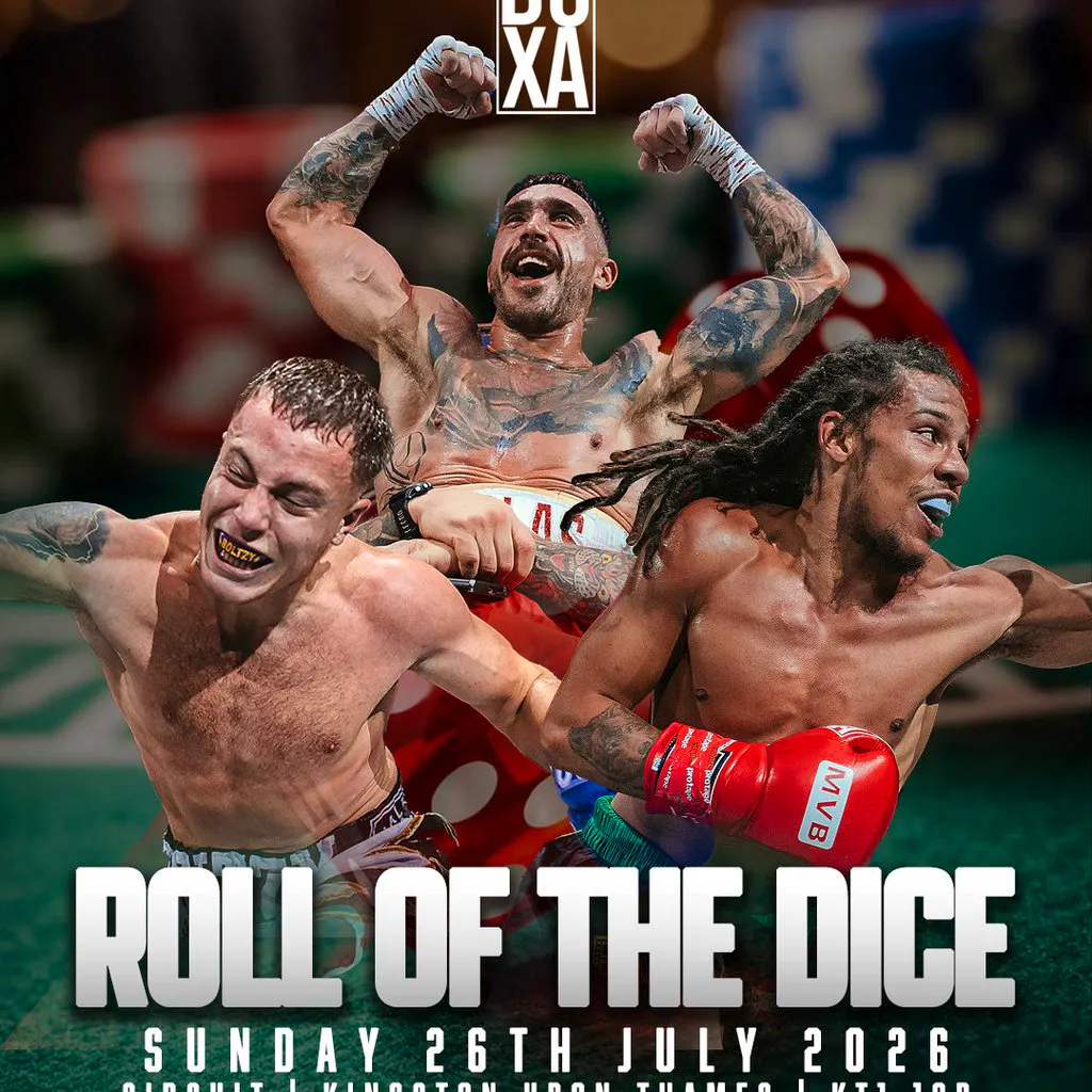 BOXA Fight League proudly present 'ROLL OF THE DICE' at Circuit Kingston