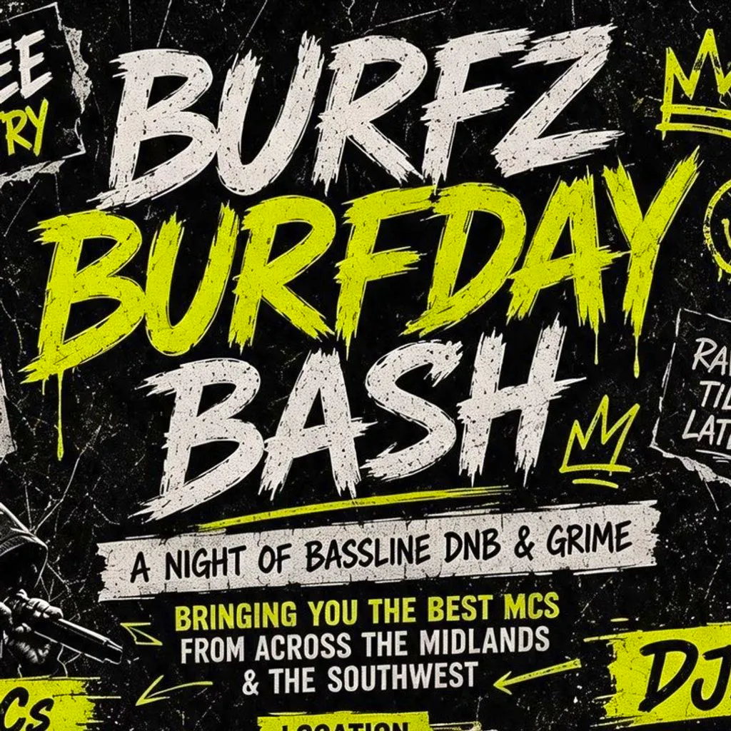 Burfz Burfday Bash at Pheasant Worcester