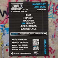 Exhale Event's at The Station Kings Heath