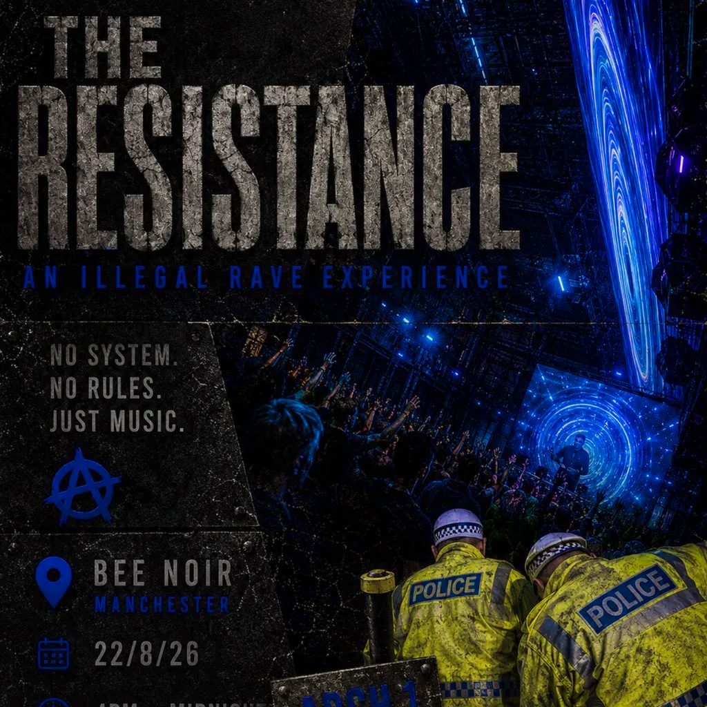 Rave Odyssey Uk "The resistance" at Bee Noir