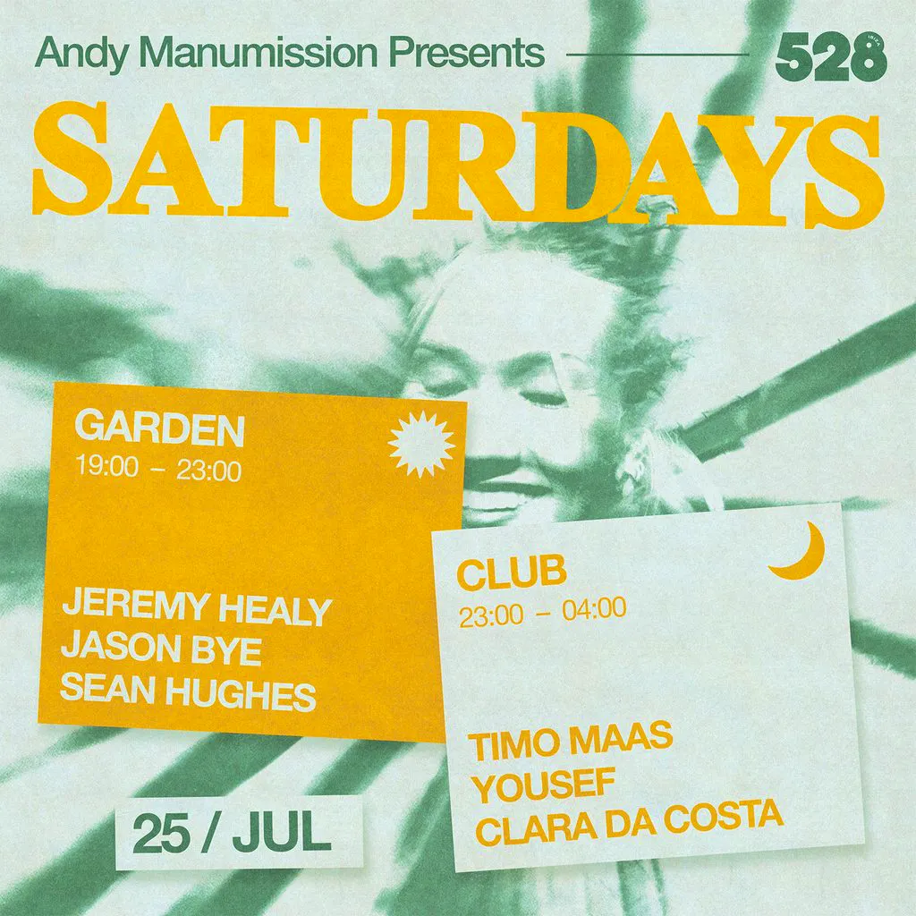 Andy Manumission Presents Saturdays at 528 at 528 Ibiza
