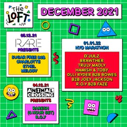 Animal Crossing Presents:  Raresh (4 Hour Set)  Tickets | The Loft Manchester  | Sat 4th December 2021 Lineup