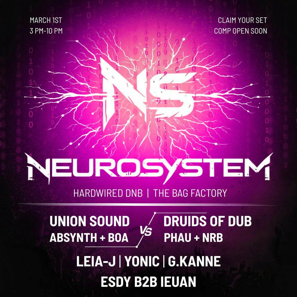 Neurosystem at The Bag Factory (next To The White Hotel)