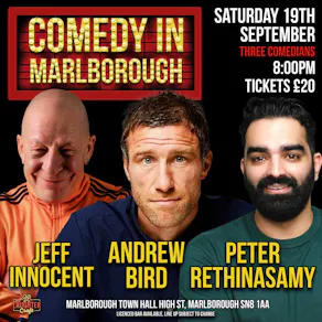 September's Comedy in Marlborough