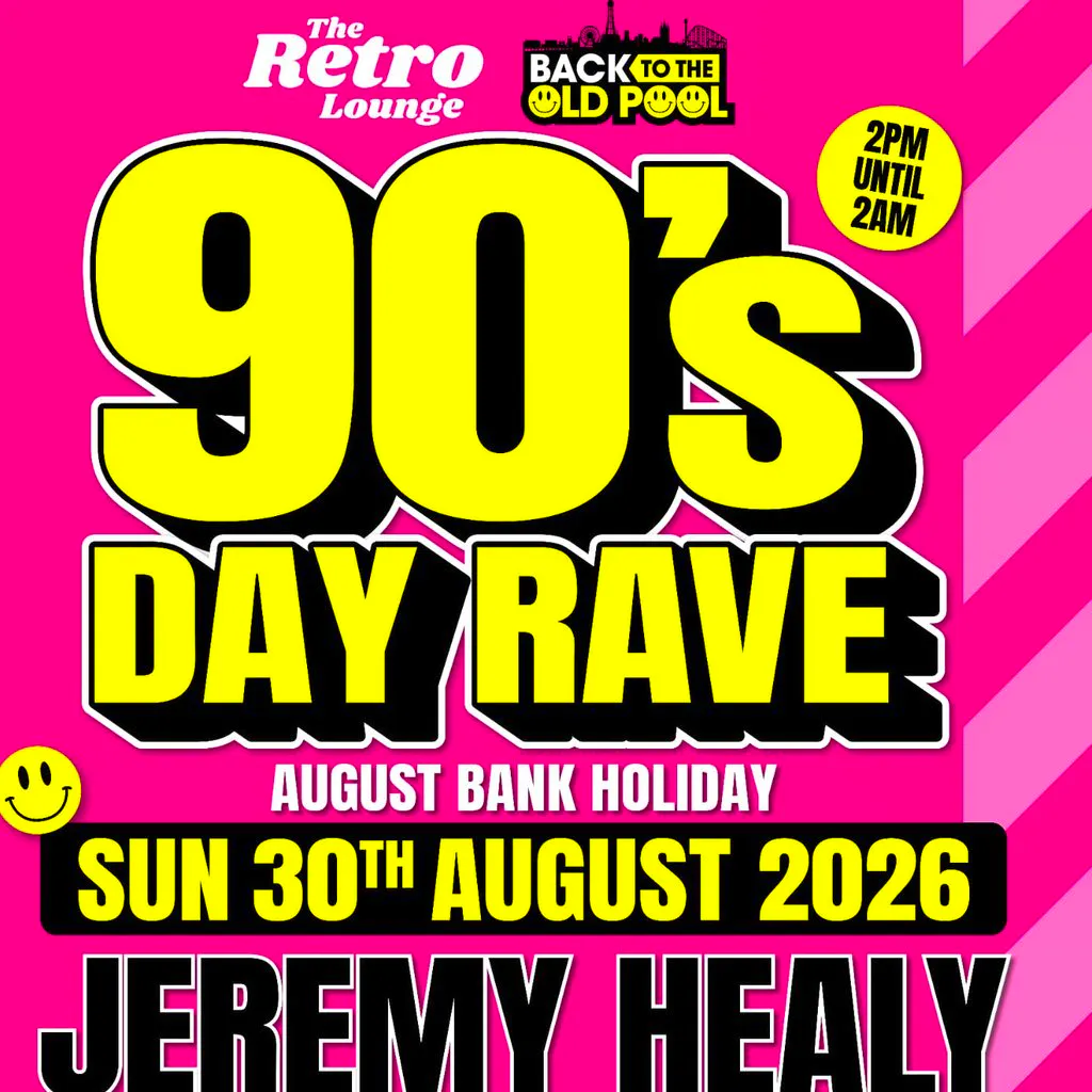 90's Day Rave with Jeremy Healy & more.... at The Retro Lounge